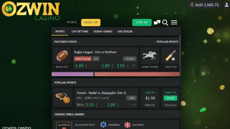 Australia - ozwin casino login